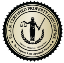 Certified property loss umpire logo